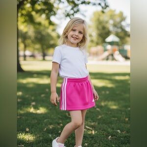 Adidas Kids Bright Pink Skort Size NWT 6M